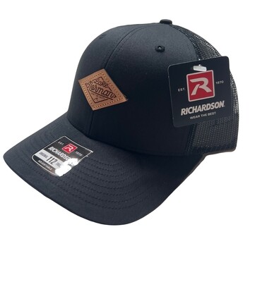 Lake Norman Hats | Don't Be Salty | Leather Patch | Lake Norman | Black