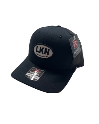Lake Norman Hats | LKN Logo Hat | Black