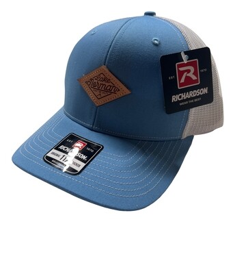 Lake Norman Hats | Don't Be Salty | Leather Patch | Lake Norman | Baby Blue