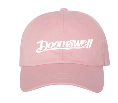 Doomswell | Pink Curved Bill Hat