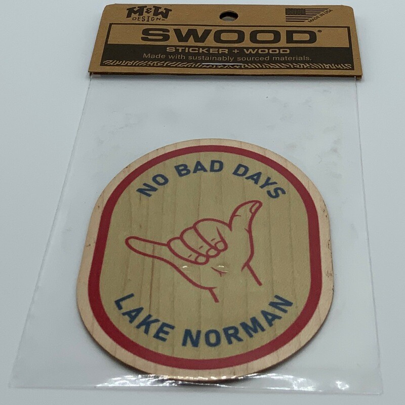Lake Norman Stickers | Swood | No Bad Days