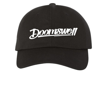Doomswell | Black Curved Bill Hat