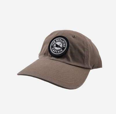 Qualified Captain Shirts & Hats | TQC Embroidered Patch Dad Hats | Driftwood