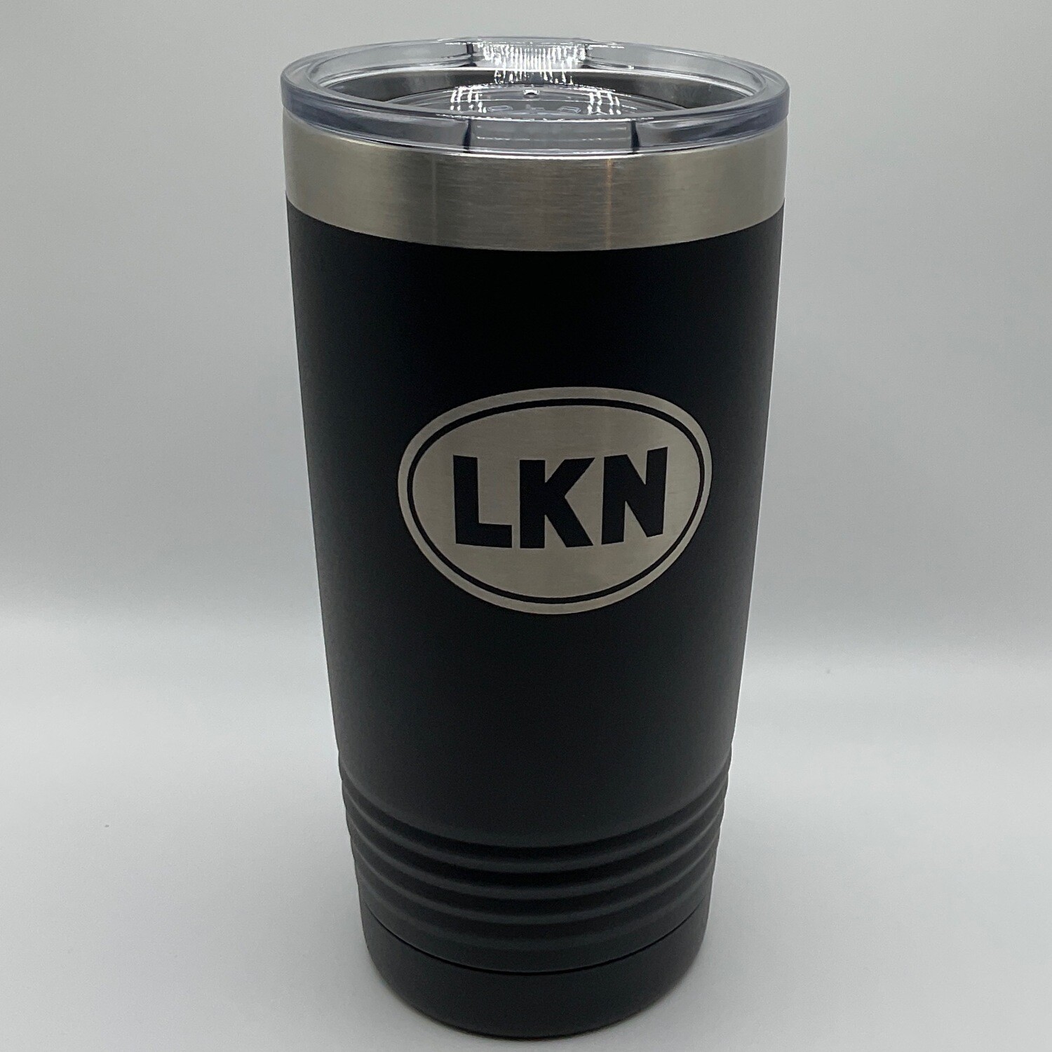 Lake Norman Tumblers | Stainless Steel 20 oz Tumbler | LKN | Black