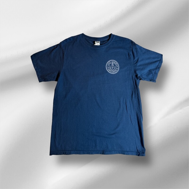 Lake Norman Shirts | Helios Anchor Soft T-Shirt - Navy