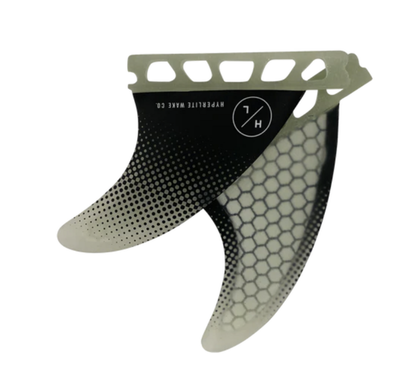 Hyperlite Wakesurf / Wakeboard | 3.5 Flux Fin Set w/ Key