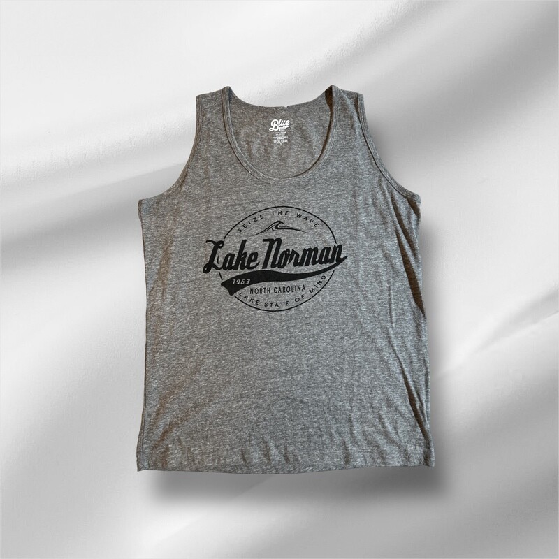 Lake Norman Shirts | Harolds Wave Soft Tri-Blend Tank - Heat