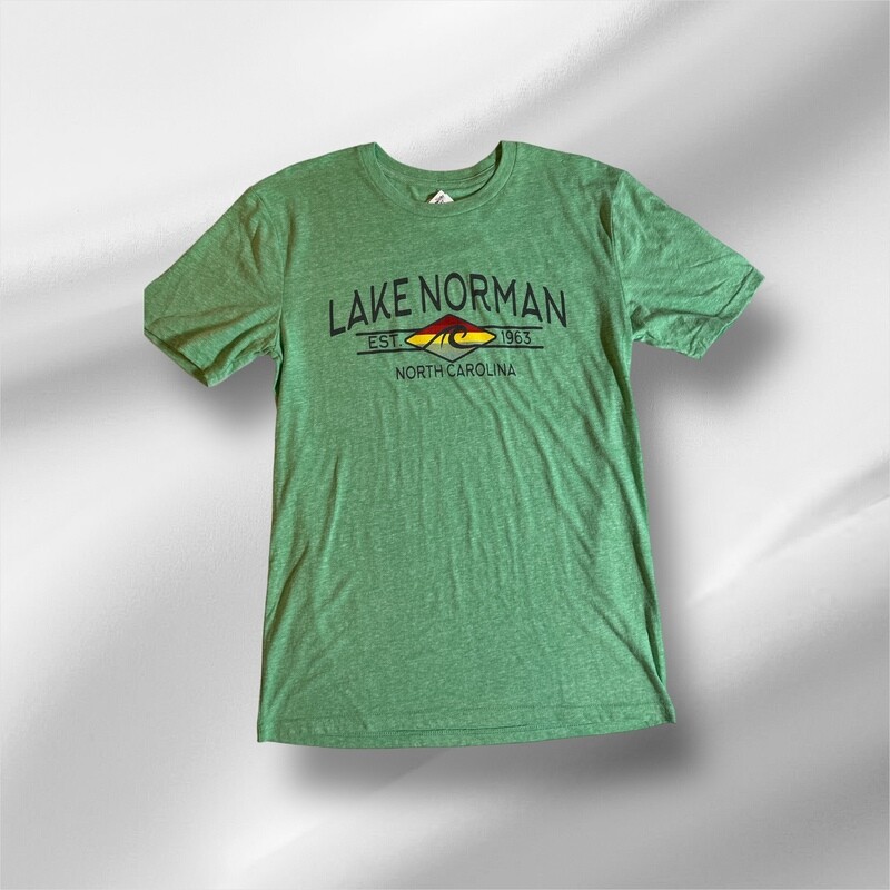 Lake Norman Shirts | Betterment Wave Tri-Blend Tee - Irish Green