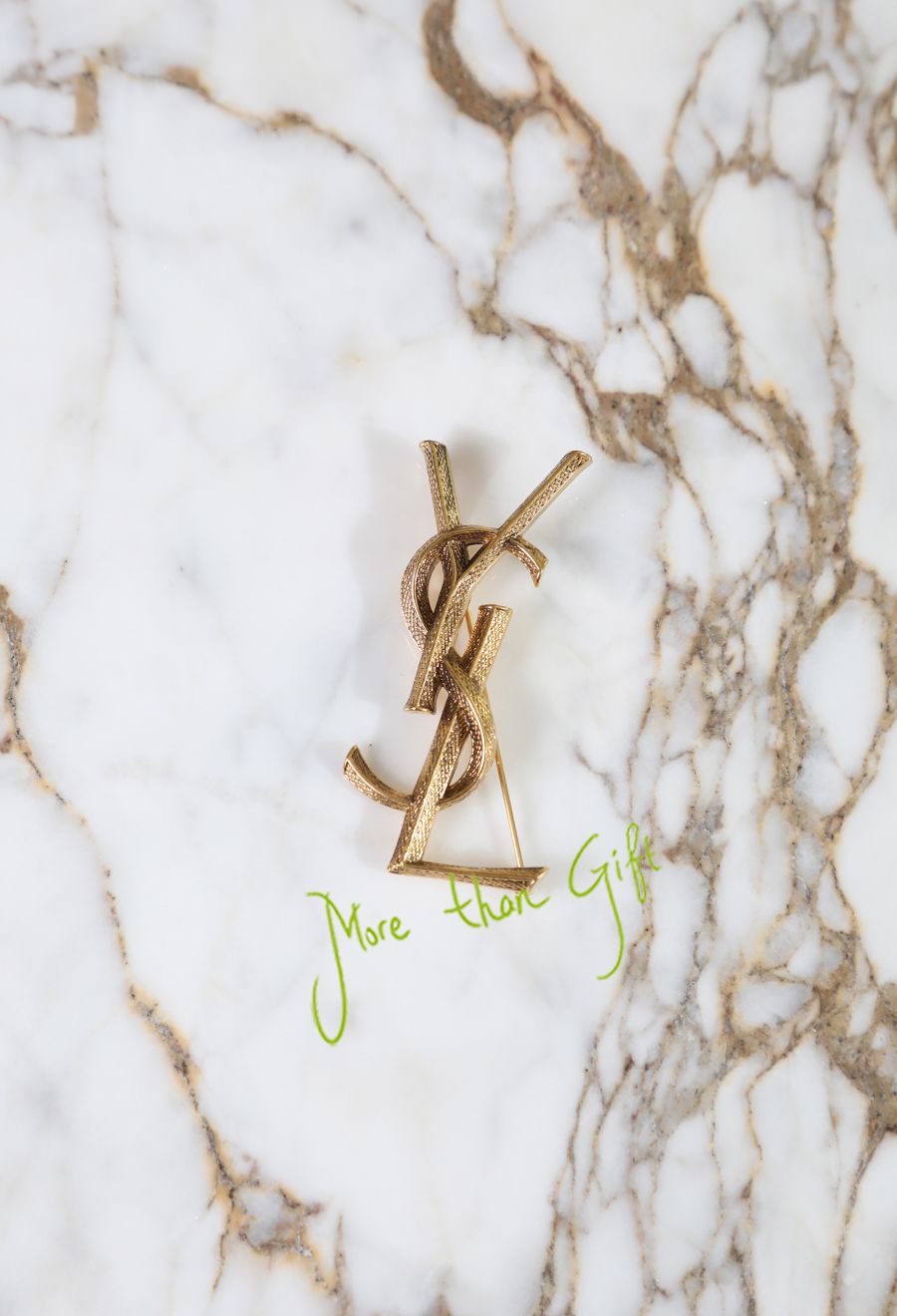 Saint Laurent brooch