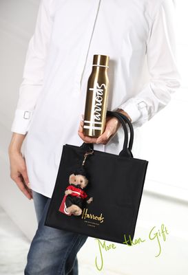 Harrods Set طقم جنطة مدالية ومطارة هارودز