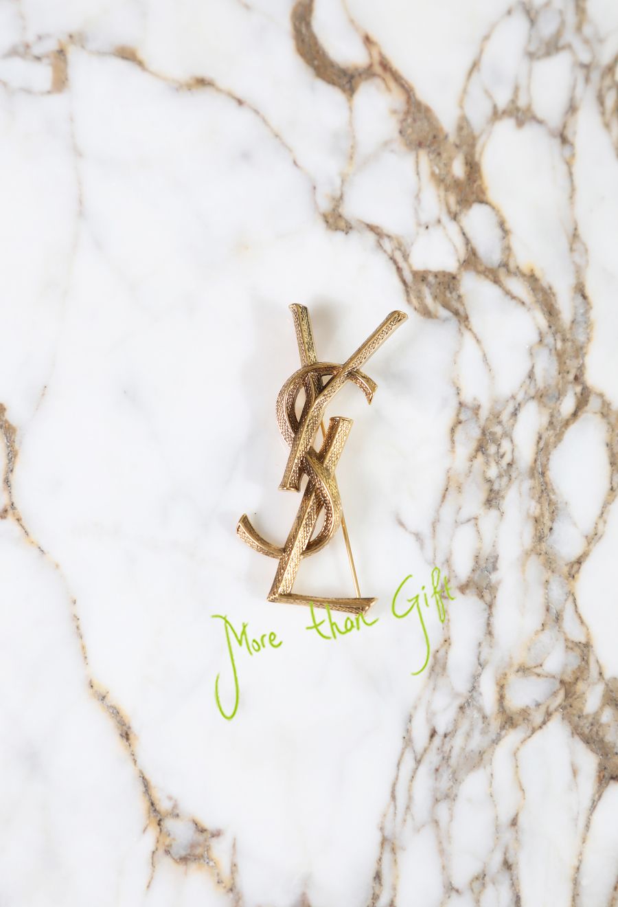Saint Laurent brooch