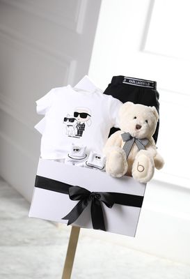 Karl Lagerfeld baby basket