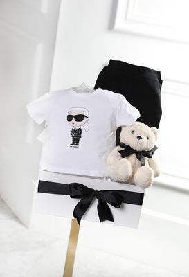 Karl Lagerfeld baby basket