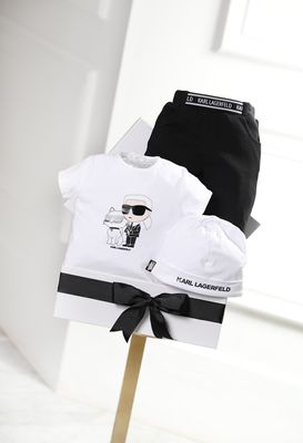 Karl Lagerfeld baby basket