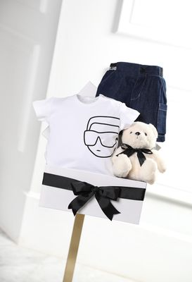 Karl Lagerfeld baby basket