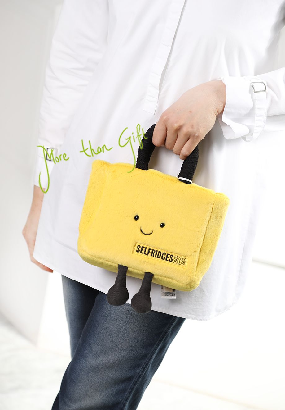 Selfridges and jellycat bag