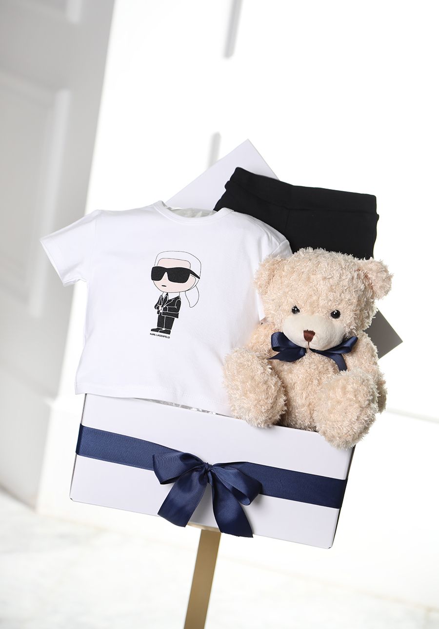 Karl Lagerfeld baby basket