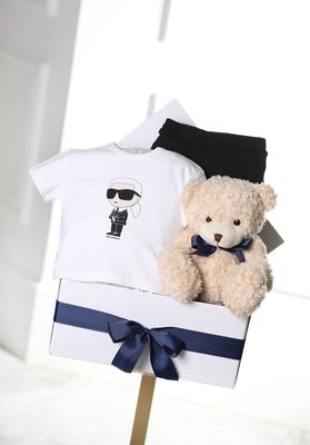 Karl Lagerfeld baby basket