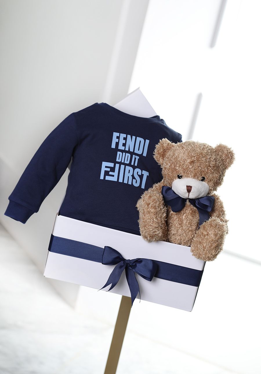 Fendi baby basket