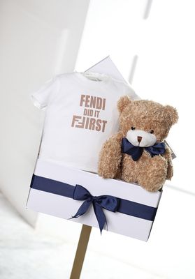 Fendi baby basket
