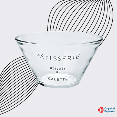 Patisserie Glass Bowl