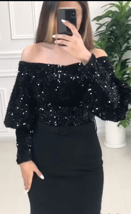 Veebia klänning Svart