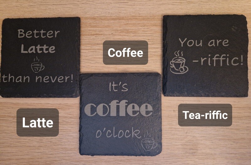 Slate Coaster - set of 4