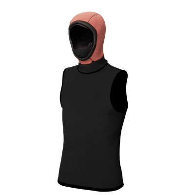 Mystic Neoprene Top with hood 3/2mm