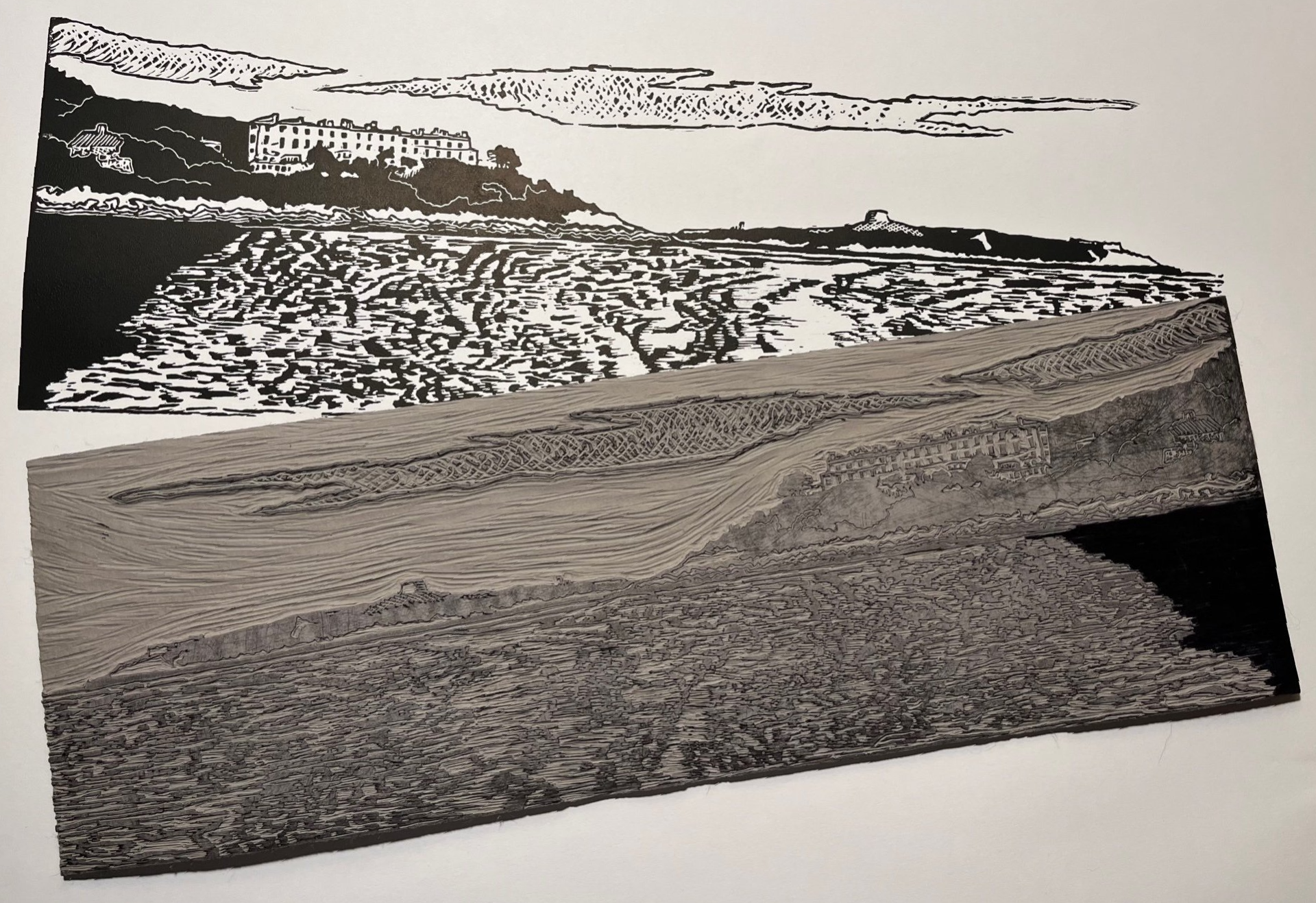 Sorrento Terrace (framed)