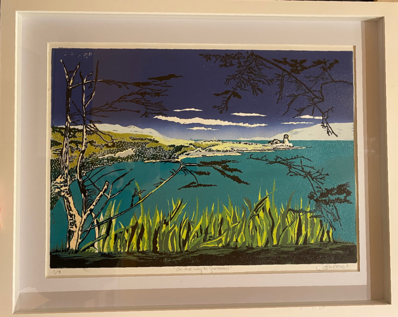 On the way to Glanleam (framed)