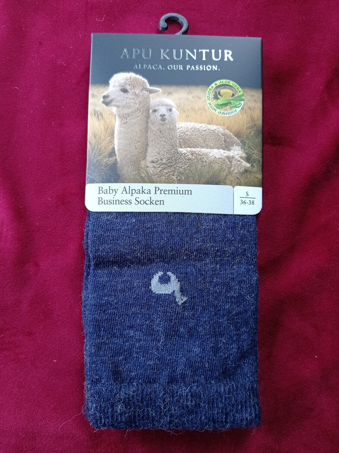 Baby Alpaka Premium Busniss Socken Gr. 36 - 38