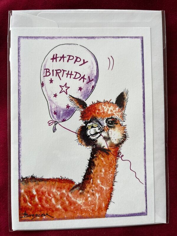 Glückwunschkarte Glückwunschkarte "Happy Birthday"
