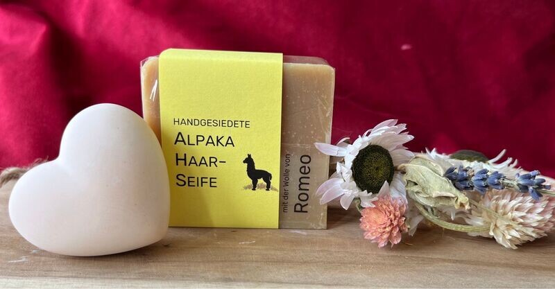 Alpaka Haar - Seife