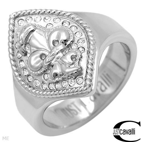 Anillo JUST CAVALLI / Colección JUST LILY / con Cristales /  Tamaño 7.5