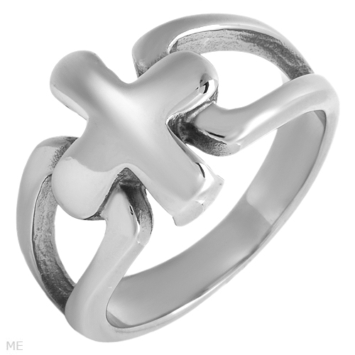 Anillo de acero inoxidable para Caballeros / Tamaño 12