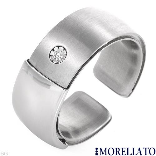 Anillo MORELLATO / Colección ANELLOO / con Diamante de 0.01cts / Tamaño 6.5, 7.5  y 9.5