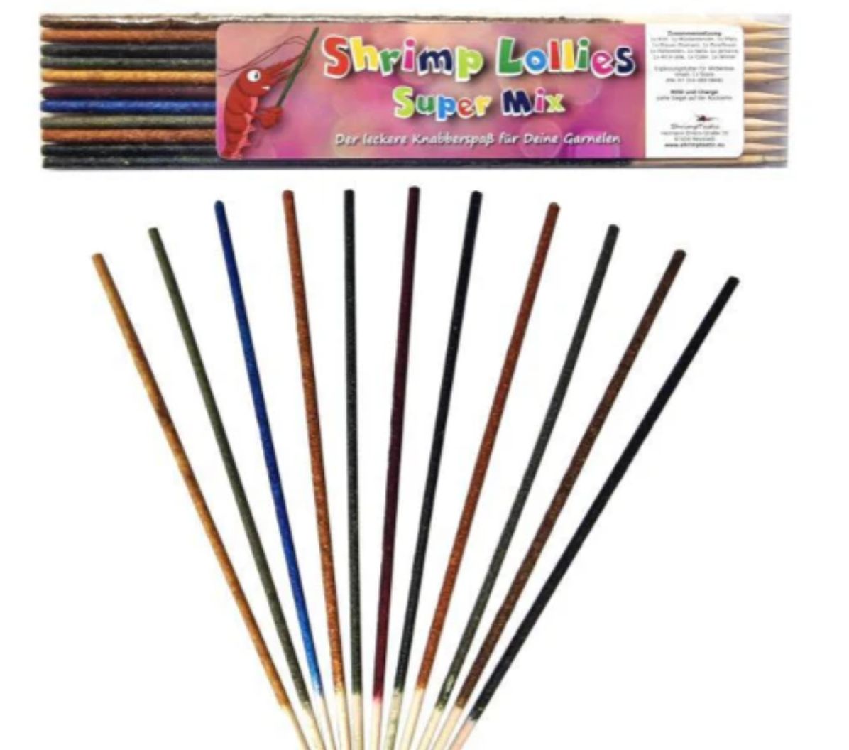 Shrimp-Lollies Super-Mix #2 (11 Stück) Shrimp-Lollies Super-Mix #2 (11 Stück)