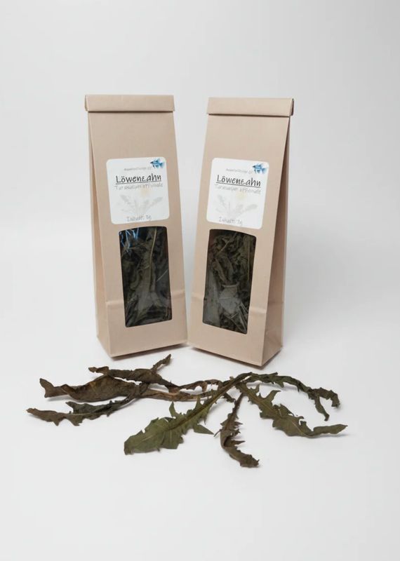 Löwenzahnblätter – Naturfutter für Garnelen, Krebse, Schnecken und Welse