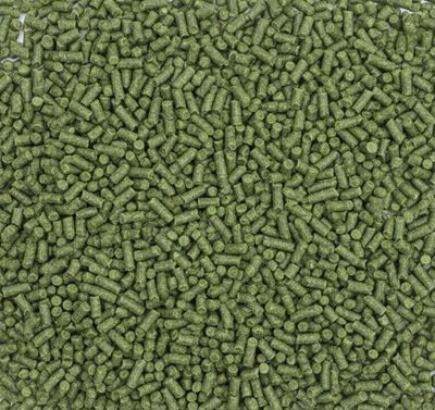 Hanfkraut-Pellets 4 mm 25 g – Natürliches Ergänzungsfutter für Garnelen, Schnecken & Zierfische