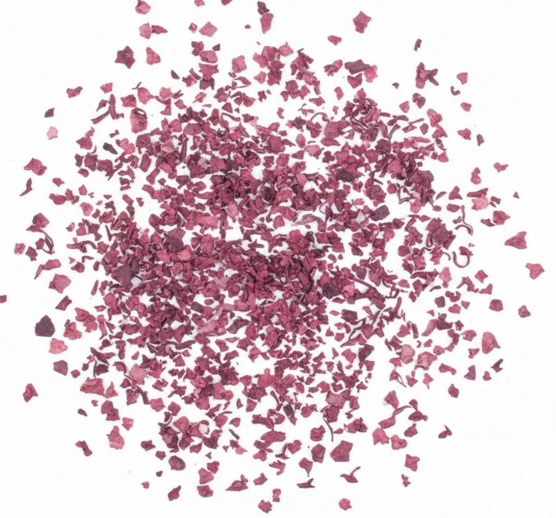 Rote Beete Flakes 10 g – Natürliches Ergänzungsfutter für Garnelen, Schnecken & Zierfische