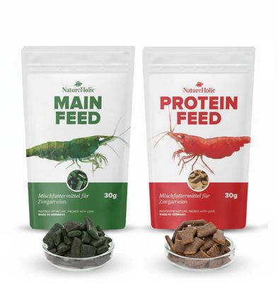 NatureHolic - Futter Paket - Mainfeed & Proteinfeed
