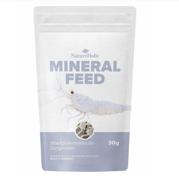 NatureHolic - Mineralfeed Garnelenfutter - 30g NatureHolic - Mineralfeed Garnelenfutter - 30g