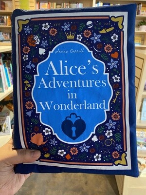 Alice in Wonderland Book Pillow