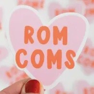 Rom Coms Sticker