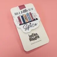 Add a Little Bit of Spice Magnetic Bookmark