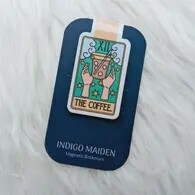 The Coffee Tarot Card Magnetic Bookmark