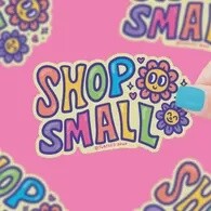 Shop Small Business Sticker