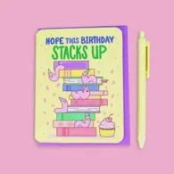 Stacks Up Birthday Card