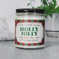 Holly Jolly Candle