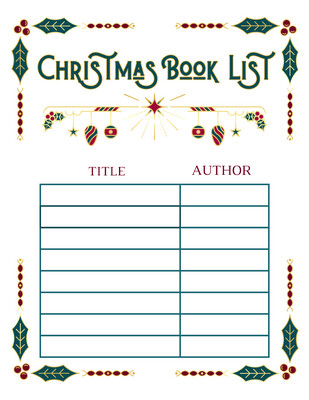 FREEBIE: Christmas Book List